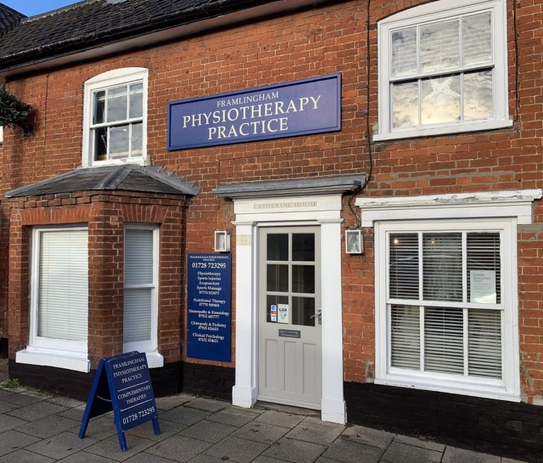 An outside shot of Framlingham Physiotherapy Practice